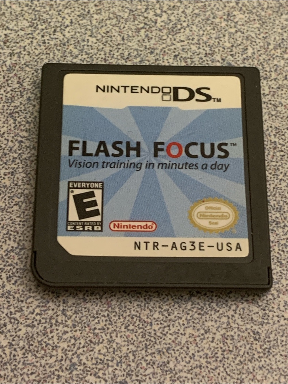 Nintendo DS Flash Focus Cartridge - Blue and Black